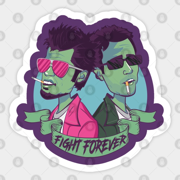 Fight Sticker by portraiteam